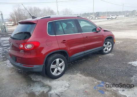 2010 Volkswagen Tiguan Wolfsburg Edition z USA, uszkodzony, nr VIN WVGBV9AX8AW003202